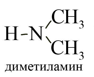 Вторичный амин (диметиламин)