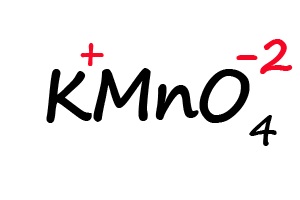 Определение степеней окисления элементов в KMnO4