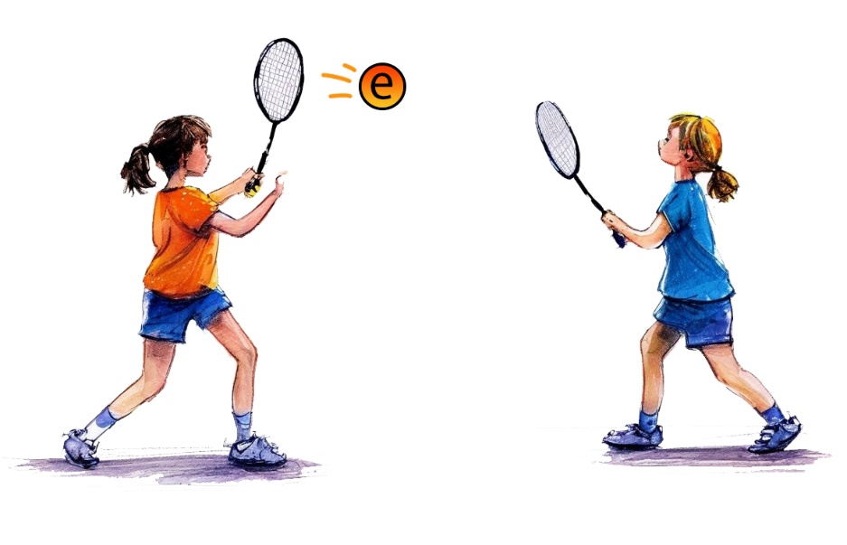 Перемещение электрона между ионами натрия Визуализация металлической связи